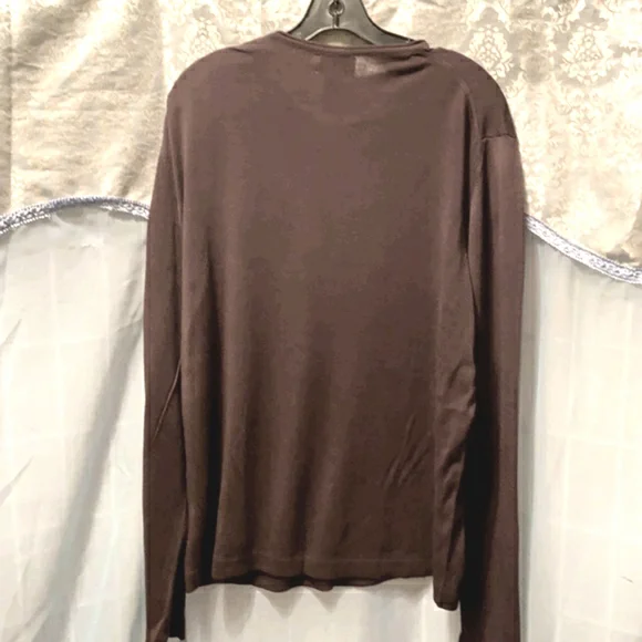 MEN ALFANI ITALIAN-MADE MERINO WOOL BL SWEATER SZ XXL